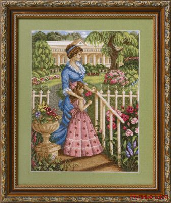 Набор для вышивания "В цветущем саду"