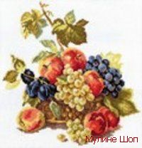 Набор для вышивания "Яблоки и виноград"