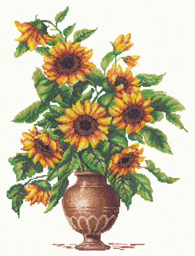 Набор для вышивания "Солнечные цветы"
