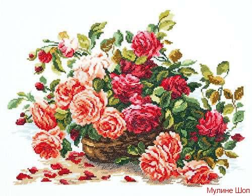 Набор для вышивания "Королевские розы"