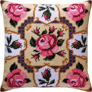 Набор для вышивания Подушка "Розы"