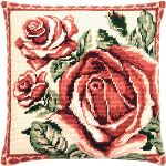Набор для вышивания Подушка "Роза"