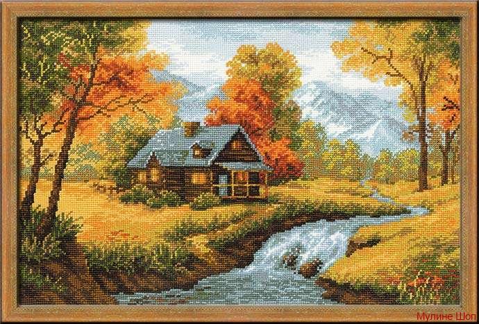 Набор для вышивания "Осенний пейзаж"