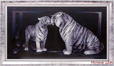Набор для вышивания "Тигриная любовь"