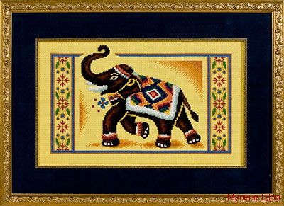Набор для вышивания "Индийский слон"