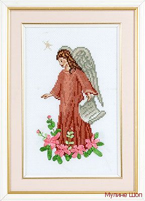 Набор для вышивания "Ангел в лилиях"