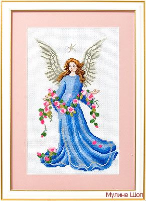 Набор для вышивания "Ангел с розами"