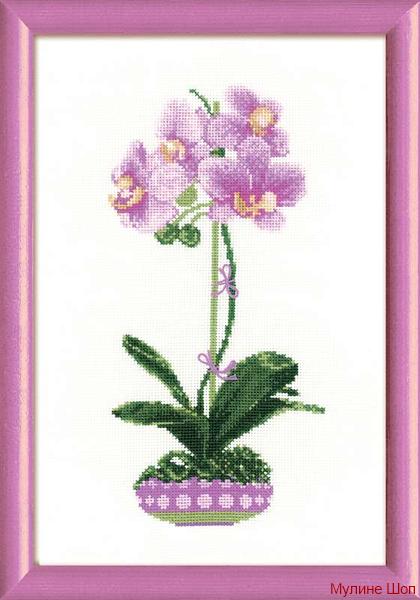 Набор для вышивания "Сиреневая орхидея"