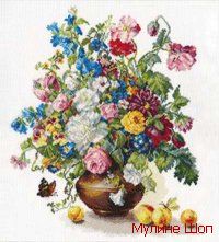 Набор для вышивания "Поэзия цветов:Благоухание лета"