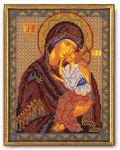 Набор для вышивания Икона "Ярославская Богородица"