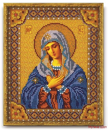 Набор для вышивания Икона "Богородица Умиление"