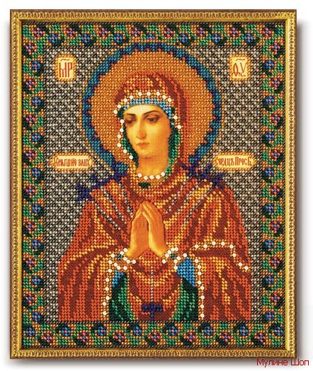 Набор для вышивания Икона "Богородица Умягчение Злых Сердец"