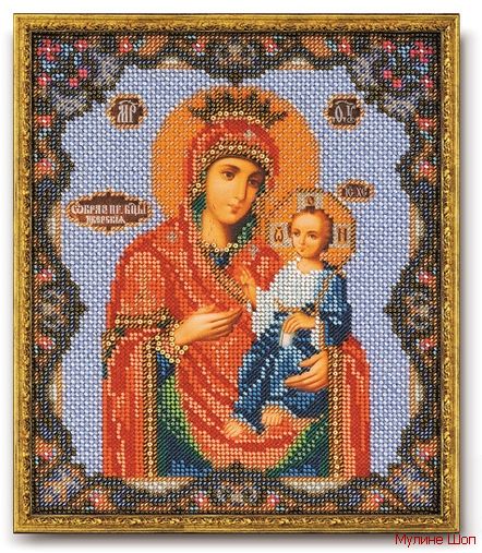 Набор для вышивания Икона "Иверская Богородица"