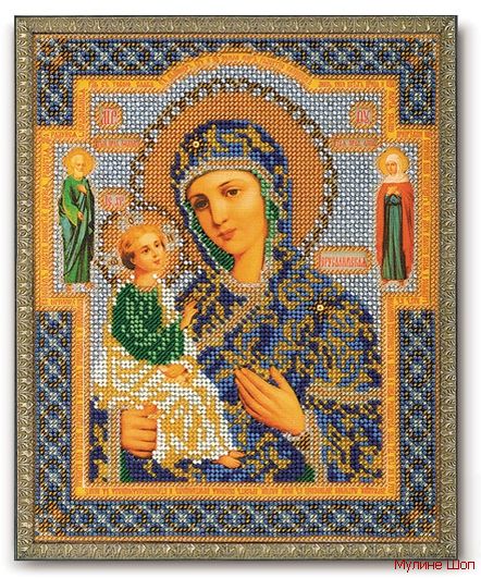 Набор для вышивания Икона "Богородица Иерусалимская"