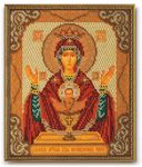 Набор для вышивания Икона "Богородица Неупиваемая Чаша"