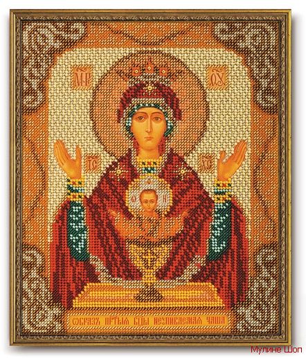 Набор для вышивания Икона "Богородица Неупиваемая Чаша"