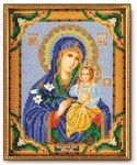 Набор для вышивания Икона "Богородица Неувядаемый Цвет"