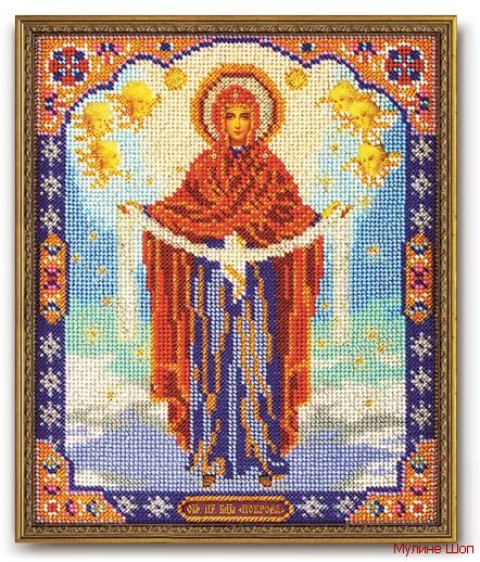 Набор для вышивания Икона "Богородица Покрова"
