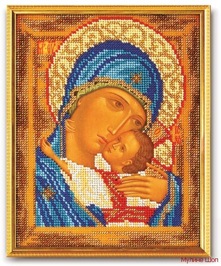 Набор для вышивания Икона "Богородица Умиление 2"