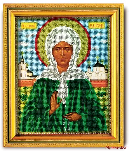 Набор для вышивания Икона "Св. Матрона Московская"