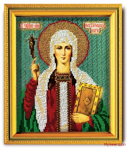 Набор для вышивания Икона "Св. Равноапостольная Нина"