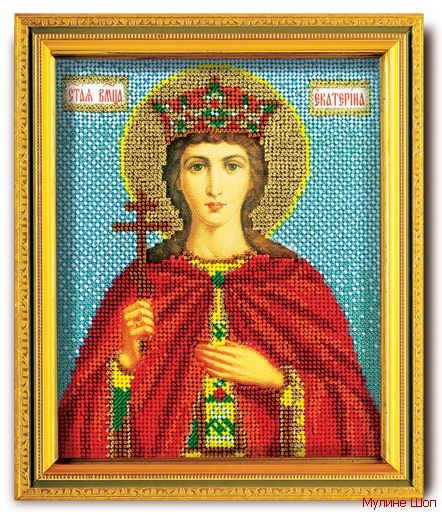 Набор для вышивания Икона "Св. Екатерина"