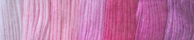 Набор мулине "Цветик-семицветик" №4 розовый лепесток