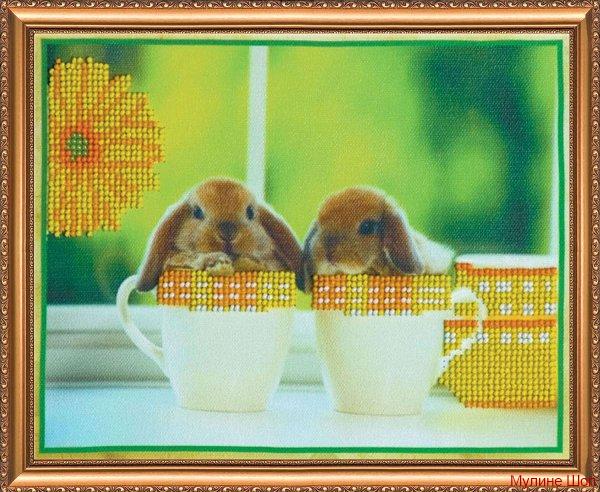 Набор для вышивания "Братцы-кролики"