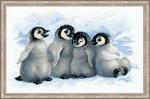 Набор для вышивания "Забавные пингвины"
