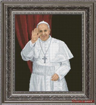 Набор для вышивания "Папа Римский "