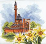 Набор для вышивания "Мемориальная мечеть в Москве"