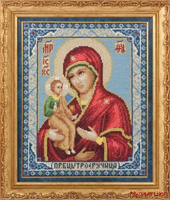 Набор для вышивания "Икона Божией Матери Троеручица"