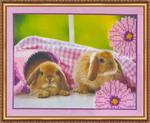 Набор для вышивания "Кролики 2"