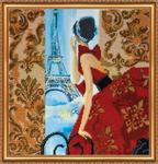 Набор для вышивания "Окно в Париж"