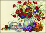 Набор для вышивания "Чаепитие в саду"