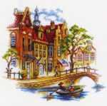Набор для вышивания "Прогулки по Амстердаму"