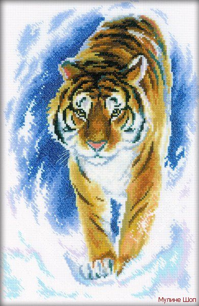Набор для вышивания "Грациозный тигр"