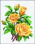 Набор для вышивания "Желтые розы"