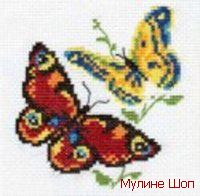 Набор для вышивания "Бабочки-красавицы"