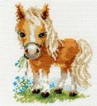 Набор для вышивания "Белогривая лошадка"