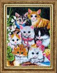 Набор для вышивания "Семеро котят"