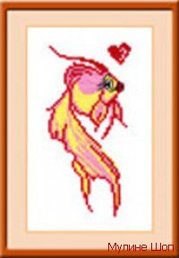 Набор для вышивания "МАЛ "Золотая рыбка"