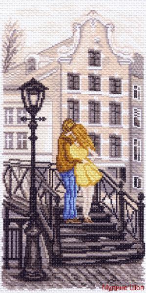Канва с рисунком "Амстердам (мостик)"