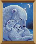 Набор для вышивания "Медведица с малышами"