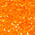 Бисер 90000 оранжевый прозрачный