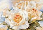 Набор для вышивания "Белые розы"
