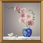 Набор для вышивания "Розовая орхидея"
