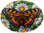Набор для вышивания Коврик "Бабочка"