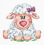 Набор для вышивания "Малышка овечка"