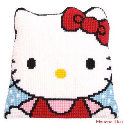 Набор для вышивания Подушка "Hello Kitty"